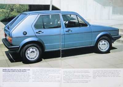 Preview: VW Golf I Brochure 8.1982  vw-gop822 Preview: VW Golf I Brochure 8.1982  vw-gop822