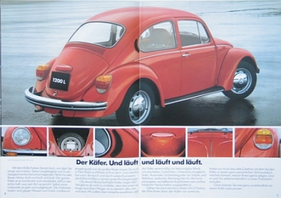 Preview: VW Beetle Brochure Type 1200 L 8.1982 vw-kop82 Preview: VW Beetle Brochure Type 1200 L 8.1982 vw-kop82
