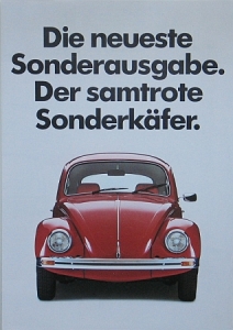 VW Beetle Brochure Type 1200 L 9.1984  vw-kop84