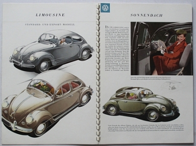 Preview: VW Kaefer Prospekt Reutersmappe 28 Seiten 1956  vw-kop56 Preview: VW Kaefer Prospekt Reutersmappe 28 Seiten 1956  vw-kop56