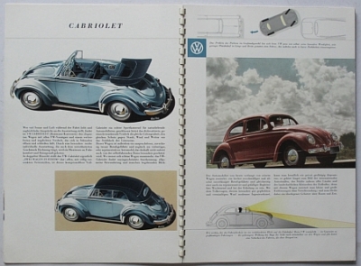 Preview: VW Kaefer Prospekt Reutersmappe 28 Seiten 1956  vw-kop56 Preview: VW Kaefer Prospekt Reutersmappe 28 Seiten 1956  vw-kop56