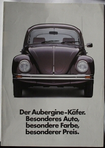 VW Kaefer Prospekt Type 1200 L  Aubergine Kaefer 5.1983 vw-kop83.2