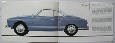 VW Karmann Ghia Prospekt 1961  vw-chop61