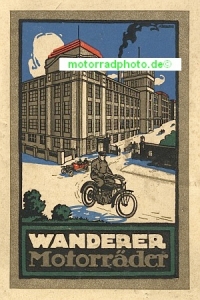 Wanderer Motorcycle Poster  Motiv 1910   wa-po05