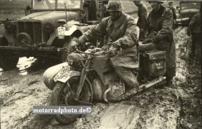 Zündapp Motorcycle Photo Typ K 800 4 Zyl. 1935 z-mf48