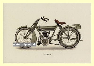 Zuendapp motorcycle poster 1922  z-po08