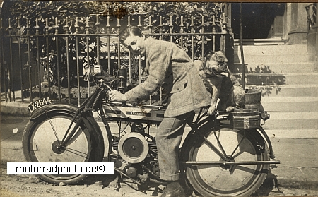 Douglas Motorcycle Photo 350ccm 1924