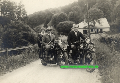 Tornax Motorrad Foto 595 ccm sv JAP-Motor  1930  tor-f09