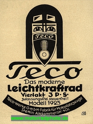 Teco Werbung  1925  tec-w1