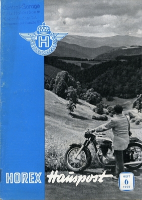 Horex Hauspost Nr 6 Mai 1952