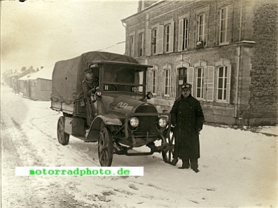 Opel Automobil Foto LKW ca. 1915   op-a-f03