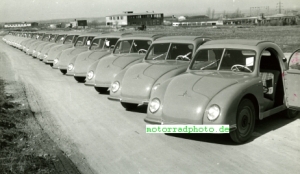 Maico Champion 400  3 Werksfotos  um 1950    mai-a-01