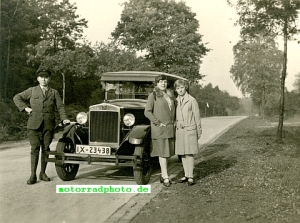 D-Rad Automobil Foto  5/25 PS  ca. 1925    dr-a-01