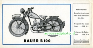 Bauer motorcycle 6 pages 1938  bau-p38