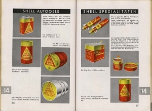 Shell Fuehrer  Schmierung der Kraftfahrzeuge 1934   shell-34