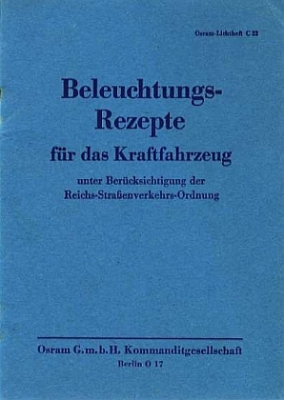 Osram Beleuchtungsrezepte  1934   osr-ba34