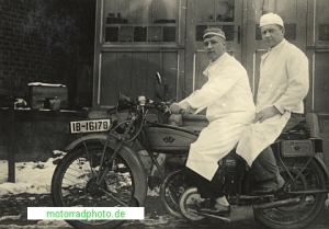 MFZ Motorrad Foto  ca. 1925   mfz-f01