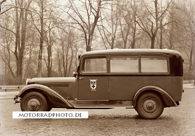 Jacobi Krankenwagen Foto Adler um 1934   jaco-09