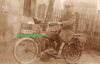 Wanderer Motorrad Foto 4PS 1914   wa-f13