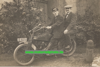 Wanderer Motorrad Foto 4PS Modell  1919  wa-f14