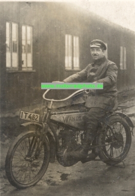 Wanderer Motorrad Foto 2,5PS 1909  wa-f27