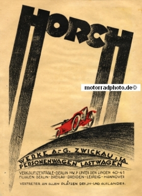 Horch Automobil Poster Motiv 1922  hor-po01