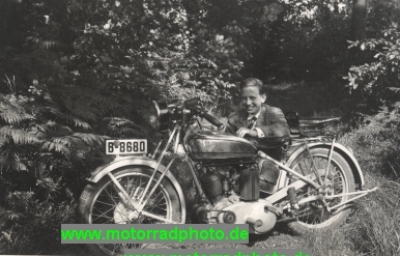 Victoria Motorrad Foto KR 50 sv 1930-1933  v-f21