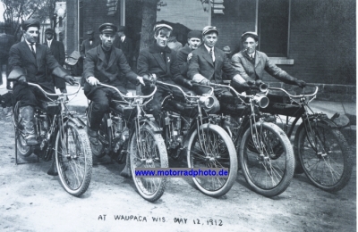 Indian Motorrad Foto 1 Zylinder 499ccm 1912  in-fc3