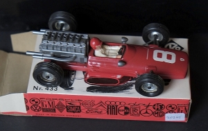 Ferrari Formel I Rennwagen Kellerman 433 OVP 1960