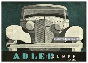 Adler Automobil Poster Layout 1935 ad-po05-35