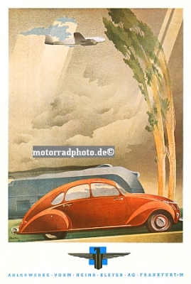 Adler Automobil Poster Layout 1941 ad-po15-41