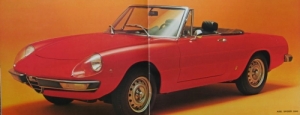 Alfa Romeo Spider Automobil Brochure 1978 alf-op006