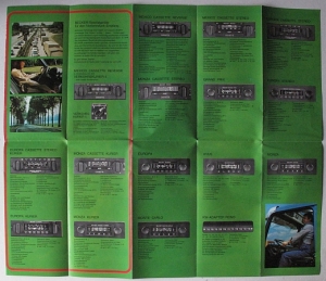 Becker Autoradio Prospekt 1979