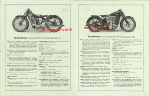 Arco Motorrad Prospekt 1928 arco-p28