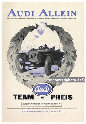 Audi Automobil Poster Layout 1913 aud-po01-13