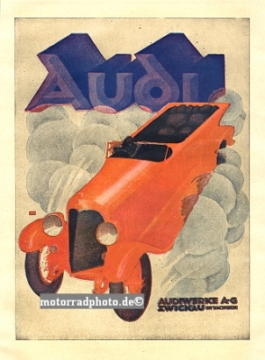 Audi Automobil Poster Layout 1922 aud-po02-22