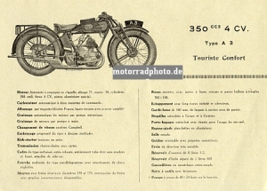 Automoto Motorrad Prospekt  8 Seiten 1928 aumo-p28