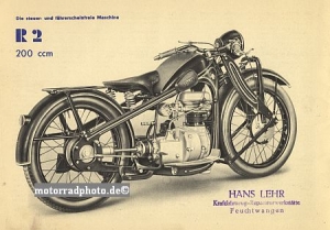 BMW Motorcycle Brochure 16 Pages 1932 bmw-p32