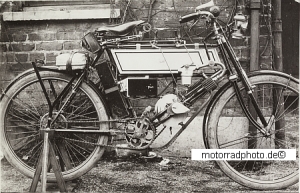 Centaur Motorrad Foto GB um 1905 cent-f01