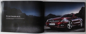 Mercedes-Benz  Vorstellungs Prospekt SL 500  2008