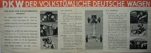 DKW Automobil Prospekt Programm  1937  dkw-op361