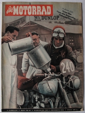 Das Motorrad Heft 22 1952