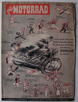 Das Motorrad Heft 26 1952