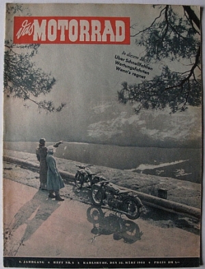 Das Motorrad Heft 6 1952