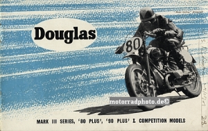 Douglas Motorrad Prospekt 12 Seiten 1949 dou-p49