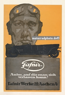 Fafnir Automobil Poster Layout 1913 faf-po01