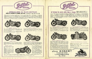 Gillet Herstal Motorcycle Brochure  1935 gih-p35