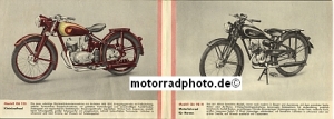 Göricke Motorrad Prospekt 4 Seiten  1949  gö-p49