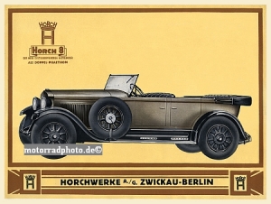 Horch Automobil Poster Layout 1927 hor-po04