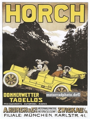 Horch Automobil Poster Layout 1910 hor-po03